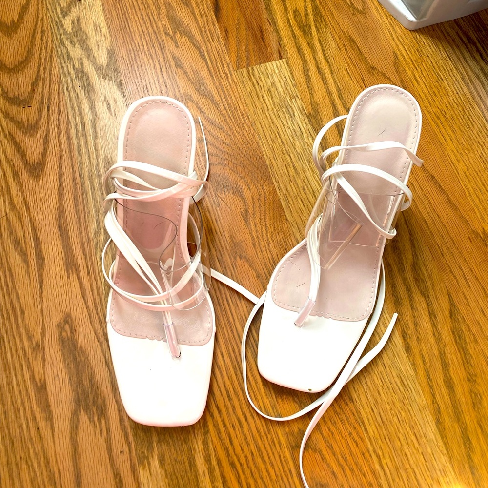 SHEIN SQUARED TOE HEELS